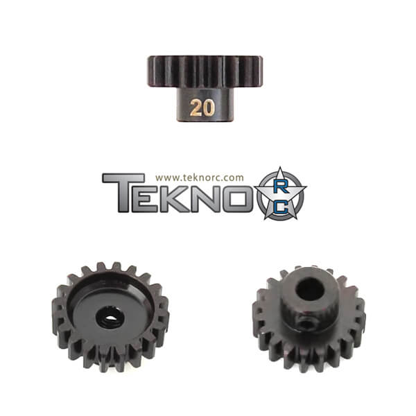 TKR4180 Tekno RC "M5" Hardened Steel Mod1 Pinion Gear w/5mm Bore 20T 