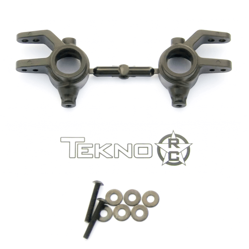 Tekno RC M6 Driveshafts and Steering Blocks Front 6mm TKR6851X Slash 4X4 