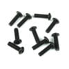 TKR1444 - M4x12mm Button Head Screws (black, 10pcs)