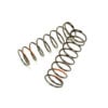 TKR8767 - LF Shock Spring Set (front, 1.6x9.0, 4.91lb/in, 75mm, orange)