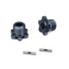 TKR5569 - 17mm Narrow Wheel Hubs (for TKR5580 axles, lightened, w/pins, 2pcs)