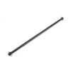 TKR6600 - Tapered Driveshaft (center, front, 7075, black ano, EB410)