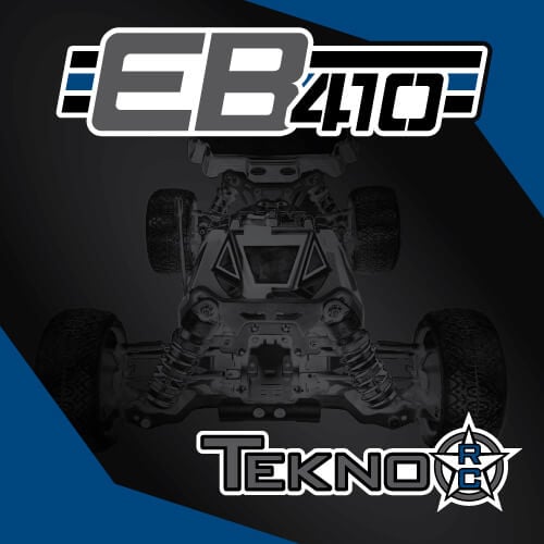 TKR6547 Tekno RC Tekno 1:10 ET410 4WD Truggy Sway Bar and Bulkhead Acc. EB410