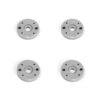 TKR6705 - Shock Piston Set (2x1.7, 2x1.8, flat/flat, 13mm, 4pcs)