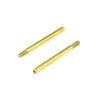TKR6703T - Shock Shafts (front, steel, TiNi coated, EB410, 2pcs)