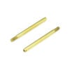 TKR6704T - Shock Shafts (rear, steel, TiNi coated, EB410, 2pcs)