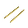 TKR6757T - Shock Shafts (rear, steel, TiNi coated, ET410, 2pcs)