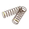 TKR7245 - Shock Spring Set (rear, 1.3x9.875, 2.82lb/in, 63mm, yellow)