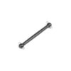 TKR7099 - Tapered Driveshaft (center, rear, 7075, black ano, SCT410SL)