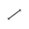 TKR7099 - Tapered Driveshaft (center, rear, 7075, black ano, SCT410SL)