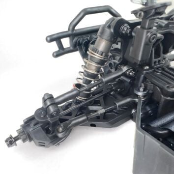 MT410 2.0 Front RIght Quarter Rear MT410 2.0 RC Model Car Front Right Quarter View