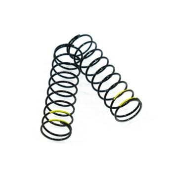 Tekno RC TKR6032C Shock Spring Set (1.5 x 10.0T, 3.59lb/in, 78mm, yellow)