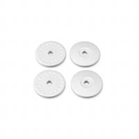 Tekno RC TKR6130 Shock Piston Blanks (flat/taper, 15.8mm, precision molded,16 dimples)
