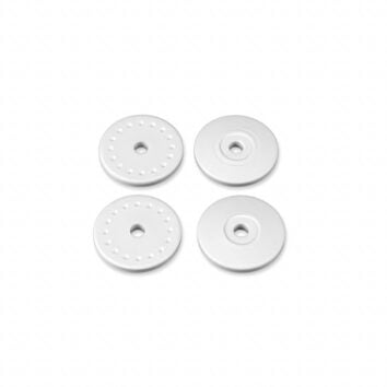 Tekno RC TKR6130 Shock Piston Blanks (flat/taper, 15.8mm, precision molded,16 dimples)