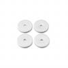 Tekno RC TKR6131 Shock Piston Blanks (flat/flat, 15.8mm, precision molded, 16 dimples)