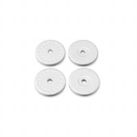 Tekno RC TKR6131 Shock Piston Blanks (flat/flat, 15.8mm, precision molded, 16 dimples)