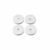 Tekno RC TKR6131 Shock Piston Blanks (flat/flat, 15.8mm, precision molded, 16 dimples)