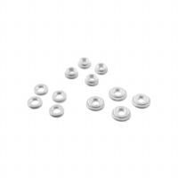 Tekno RC TKR6195 Shock Shaft Guide Set (precision molded, POM, for 16mm shocks)