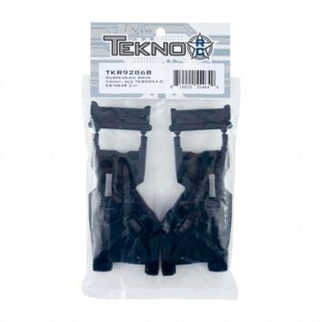 TKR9286B Bagged Tekno RC TKR9286B Suspension Arms (front, requires TKR9055/C sleeves, EB/NB48 2.2) in packaging