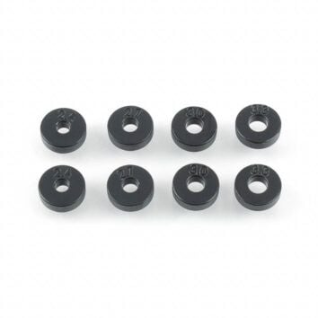 Tekno RC TKR9290 Sway Bar Dead Band Bushing Set (2.4, 2.7, 3.0, 3.3mm, all 2.x vehicles)