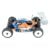 Elevated driver side view of Tekno RC car body