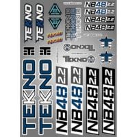 NB48 2.2 Sticker Sheet from Tekno RC