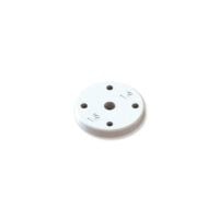 Tekno RC metal component on white background