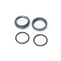 TKR6013B - Shock Adjustment Collars (short, aluminum, GUN METAL ano, 2pcs)